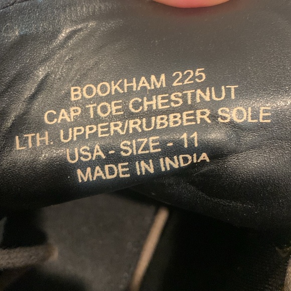 Crevo Bookham Men’s Leather Captoe Boots – Distressed Chestnut Brown – Size 11 - Picture 7 of 7